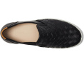 Кроссовки ECCO Soft 7 Woven Slip-On 3.0 с эластичными вставками и кожаным верхом