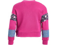 Детский пуловер Hatley Very Berry с миксовым узором и пайетками