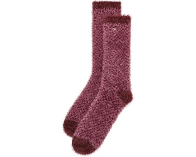 Носки UGG Enlie Crew с двухцветным клетчатым узором