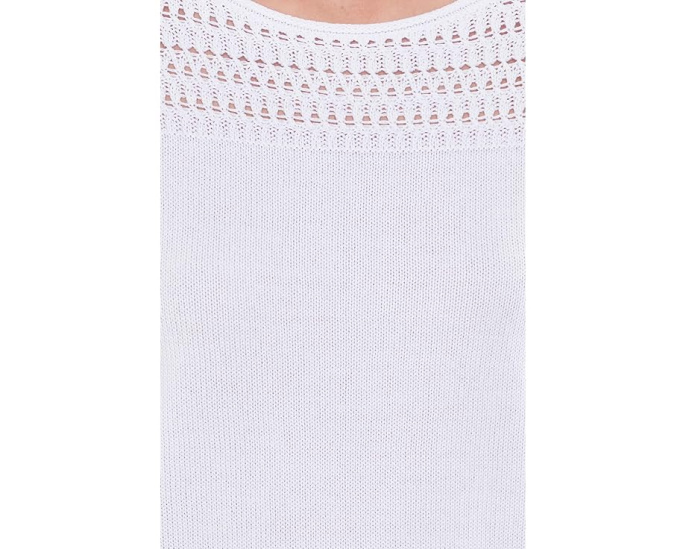 Свитер Placed Pointelle с ажурной вязкой и длинными рукавами NIC+ZOE