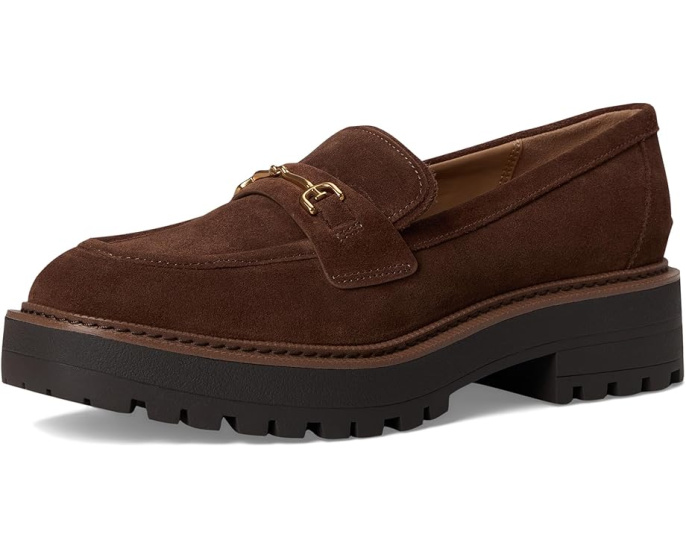Лоферы Lea на платформе из мягкой замши Sam Edelman