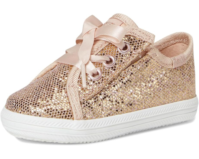Детские ботиночки Keds Kickstart Celebrations для малышей с пайетками и круглым носком