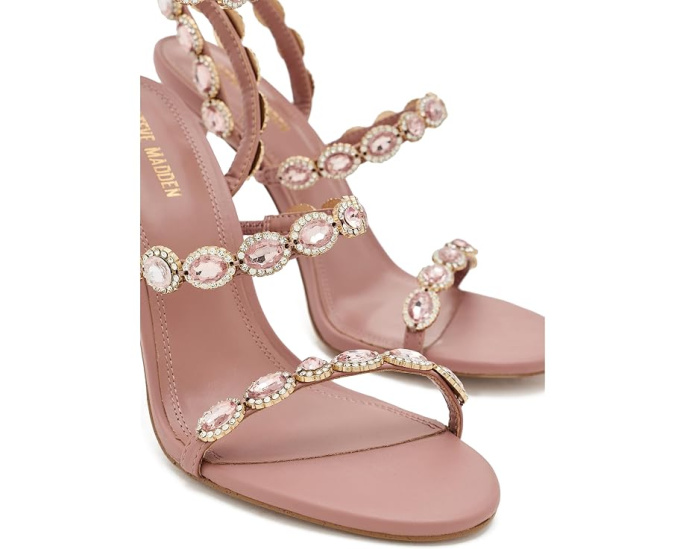 Босоножки Tamala Steve Madden на высоком каблуке с камнями