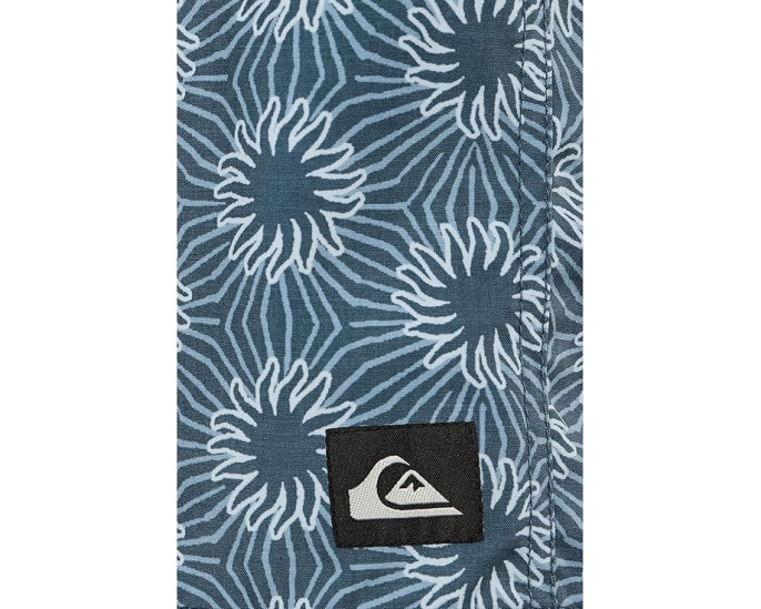 Плавки Quiksilver Ocean Mayhem Volley 17 с геометрическим принтом