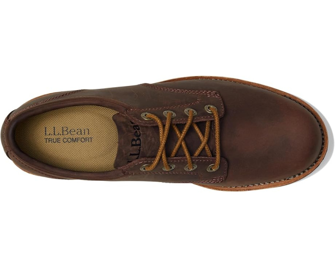 Туфли L.L.Bean Bucksport Plain Toe с кожаной стелькой и подошвой Vibram