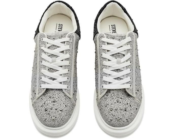 Кроссовки Steve Madden Icebox с плоской подошвой и стразами
