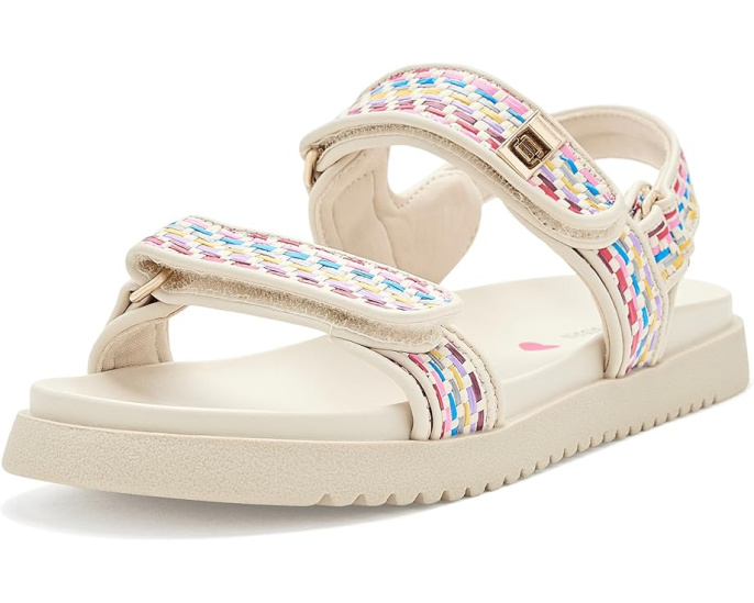 Детские сандалии Steve Madden Mona с регулируемыми ремешками и плоской подошвой