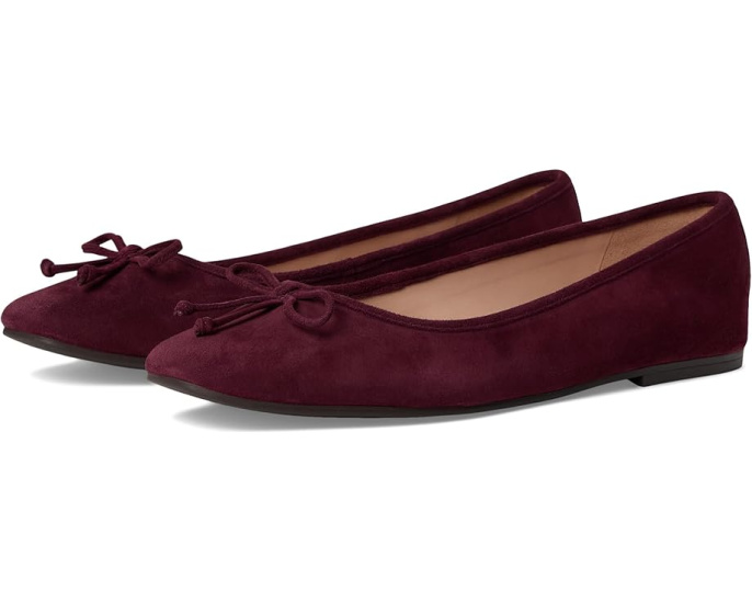 Балетки Cole Haan Yara Soft с квадратным носком и бантом