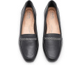 Лоферы Clarks Juliet Mia с квадратным носком и низким каблуком из кожи