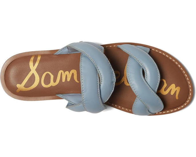 Сандалии Sam Edelman Hellen с плетеными ремешками и небольшим квадратным каблуком