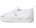Кеды Vans Slip-On V детские с серебристым узором