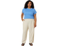 Брюки Madewell Plus Pull-On Wideleg из льна