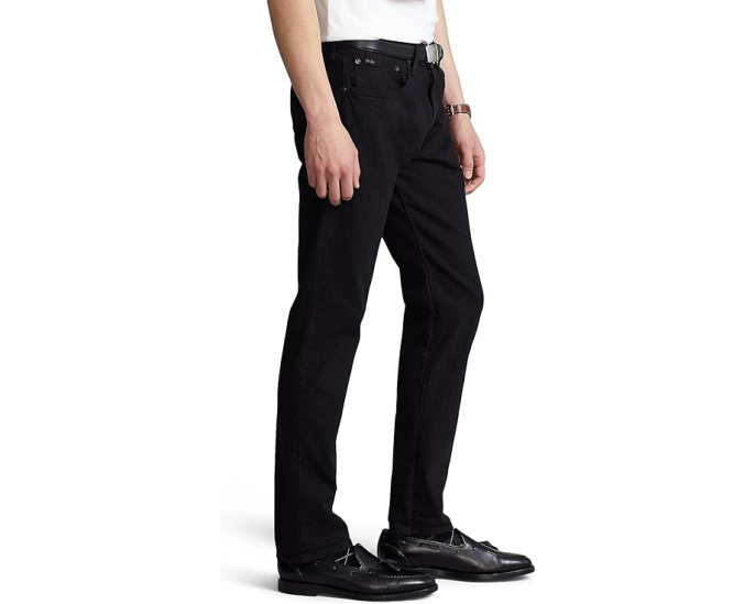 Джинсы Polo Ralph Lauren Hampton Relaxed Straight Fit с зауженным кроем и эластаном
