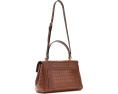 Lauren Ralph Lauren сумка Croc-Embossed Medium Farrah Soft из кожи крокодила