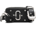 Мини сумка The Mini Icon Stud Snapshot с заклепками и съемным ремнем Marc Jacobs