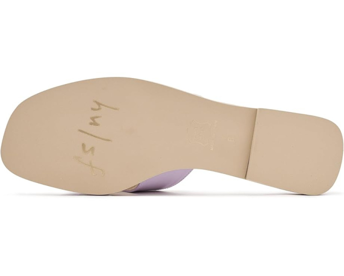 Босоножки French Sole Radiant с цветочным орнаментом сиреневые