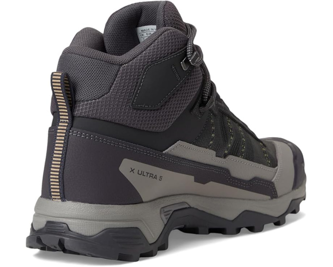 Трекинговые ботинки Salomon X Ultra 5 Mid GTX с мембраной Gore Tex
