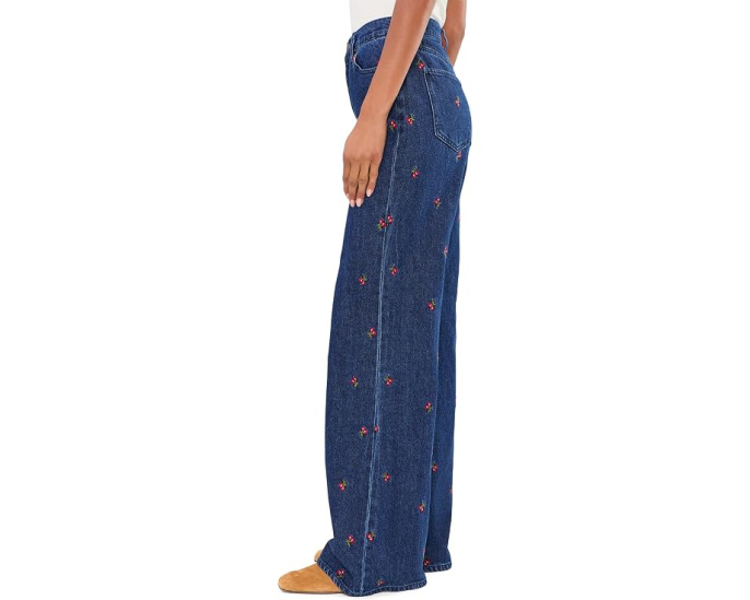 Джинсы DAZE Far Out High-Rise Wide Leg Cherry Avenue