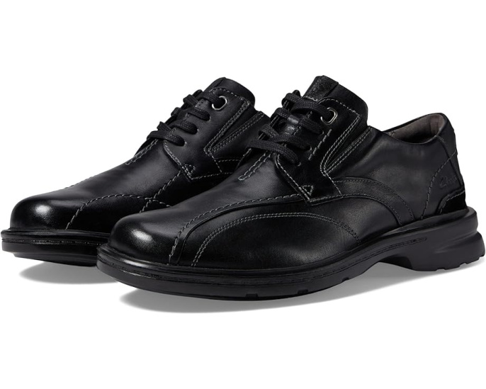 Оксфорды Gessler Lace на небольшом каблуке из кожи Clarks