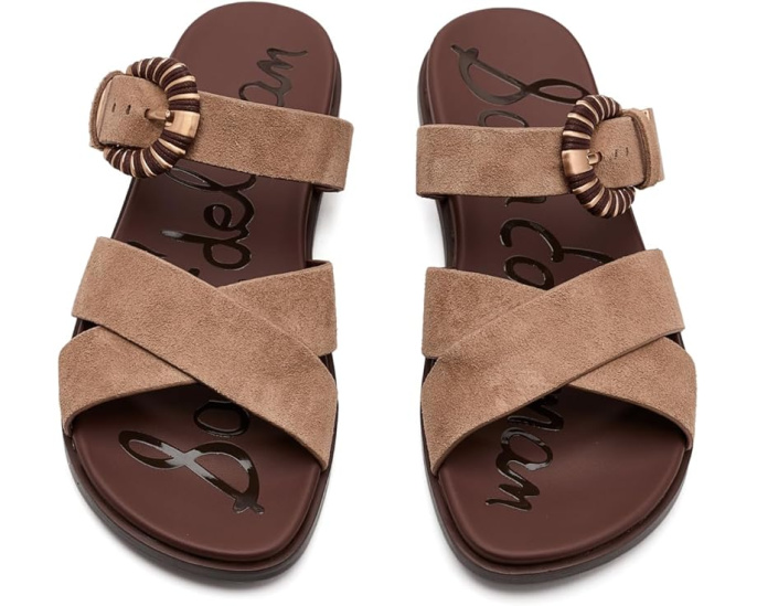 Сандалии Sam Edelman Lucy с регулируемой пряжкой и мягкой стелькой
