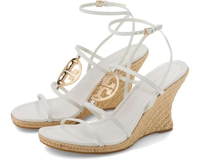 Босоножки Tory Burch Capri Miller на платформе 85 мм с ремешками