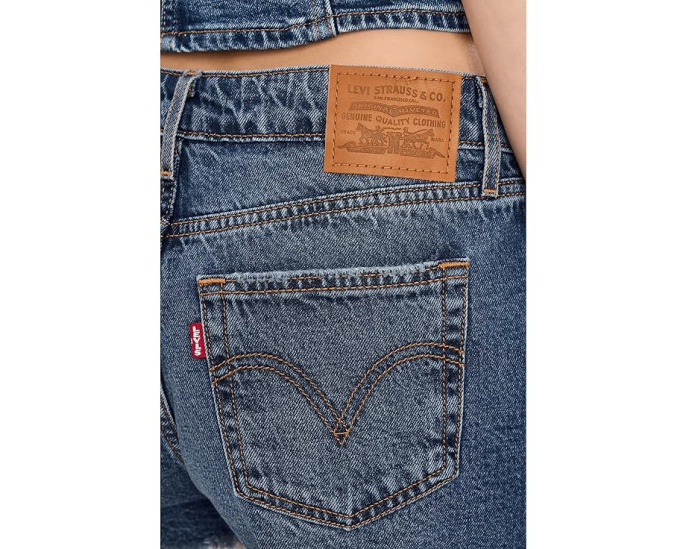 Шорты Levi's® Premium Low Shorts с низкой посадкой и короткой длиной