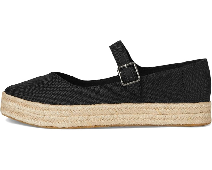 Эспадрильи TOMS Carolina Mary Jane на платформе с ремешком и пряжкой