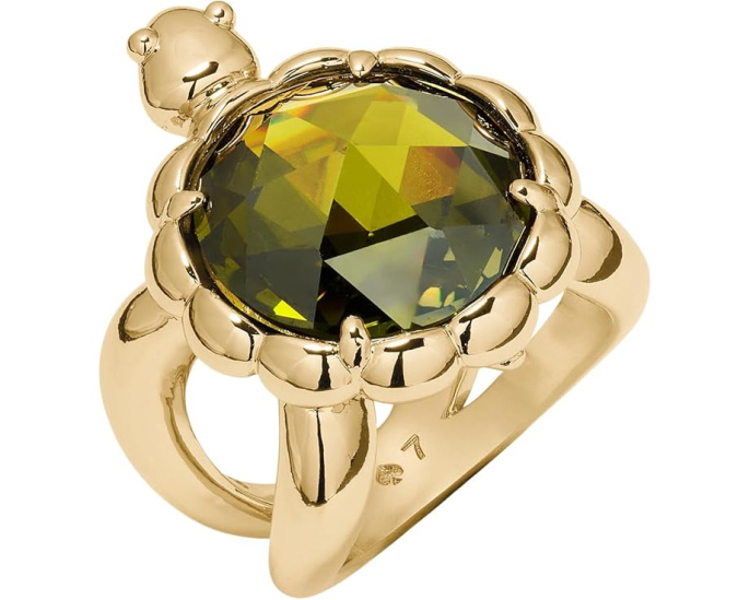 Кольцо Kate Spade New York Secret Garden Turtle с черепашкой
