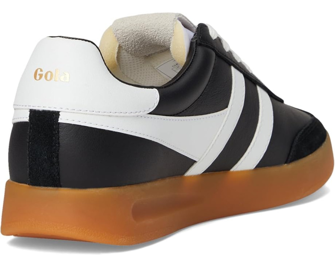 Кожаные кроссовки Gola Cyclone Leather с чашеобразной подошвой