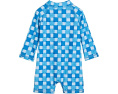 Комбинезон Snapper Rock Kids Ocean Grid с длинным рукавом и защитой UPF 50+