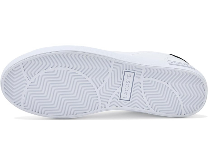 Кроссовки Lacoste Powercourt из кожи с вышитым крокодилом