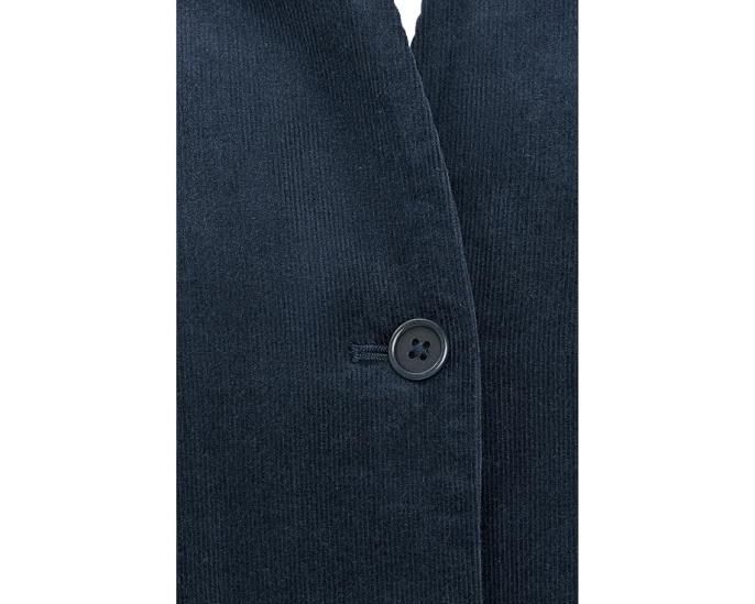 Куртка Eileen Fisher Organic Cotton Stretch из хлопкового вельвета с высоким воротником