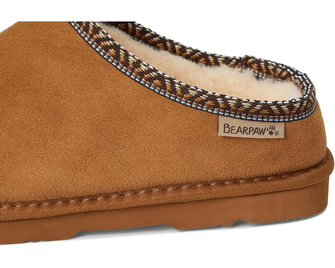 Уютные тапочки-мокасины Bearpaw Tabitha II с пропиткой BearCoat