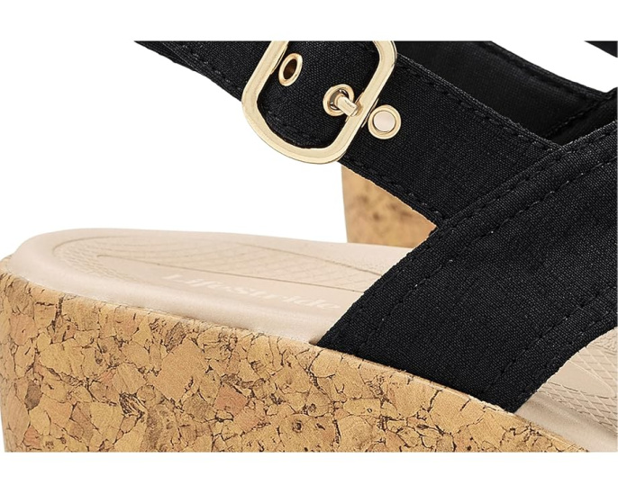 Сандалии LifeStride Rye Slingback на платформе с технологией Bzees Air Step