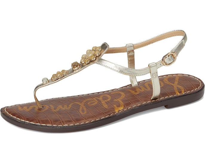 Сандалии-шлепанцы Sam Edelman Gigi Ray с регулируемым ремешком и мягкой стелькой