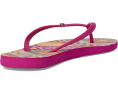 Шлепанцы Roxy Bermuda Print с текстурированной резиновой стелькой