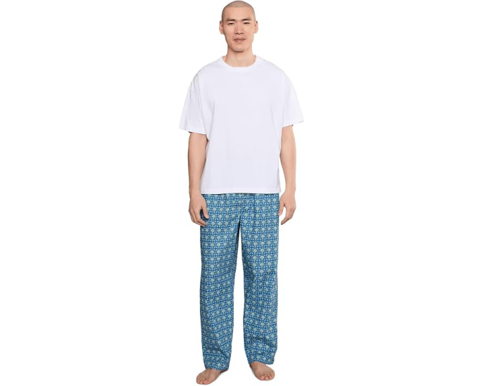 Пижамные штаны Tommy Bahama из хлопка с принтом и карманами
