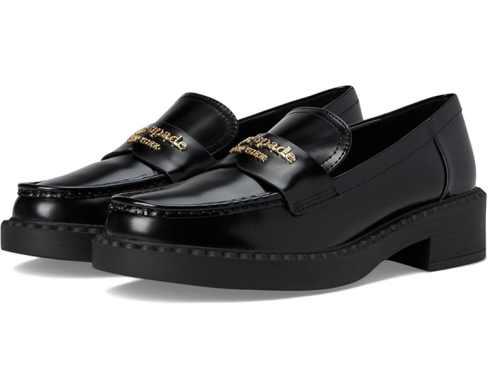 Лоферы Blake на платформе от Kate Spade New York с металлическими буквами