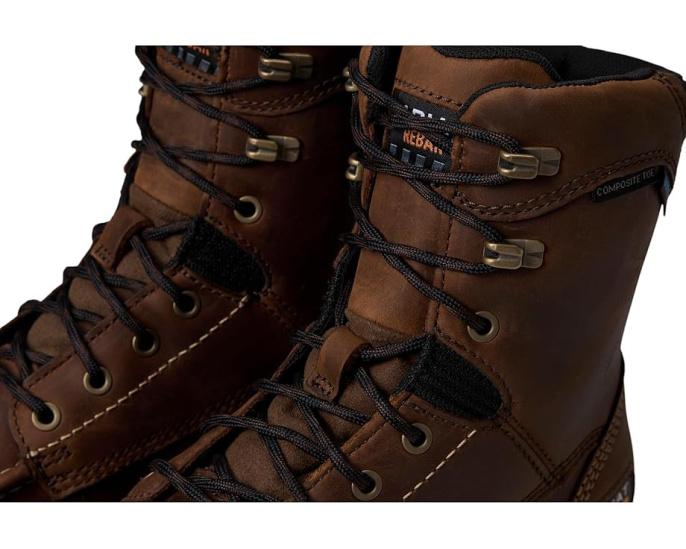 Рабочие ботинки Ariat Rebar Lift 8 дюймов с композитным носком водонепроницаемые