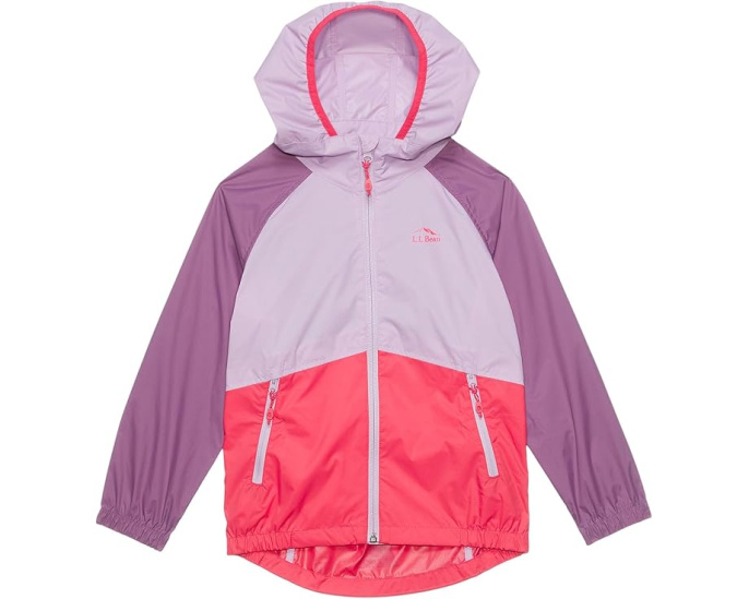 Ветровка L.L.Bean Wind and Rain для детей с капюшоном и водоотталкивающей пропиткой
