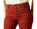 Джинсы Ariat High-Rise Jazmine Flare цвета Бордо