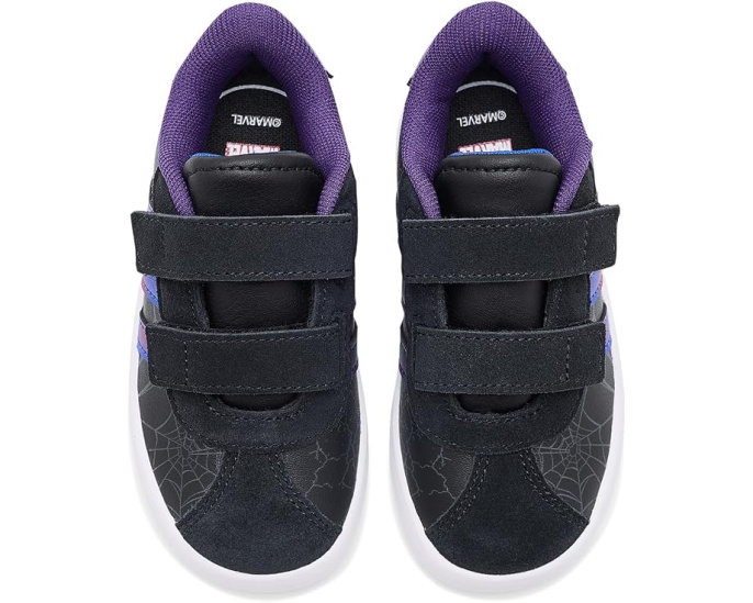 Adidas Marvel VL Court 3.0 кроссовки на липучках для детей