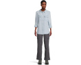 Рубашка L.L.Bean Soft Washed Tencel Utility из тенселя с карманами