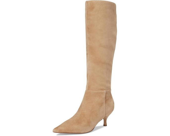 Ботильоны Nine West Somas до колена с заостренным носком и каблуком kitten heel