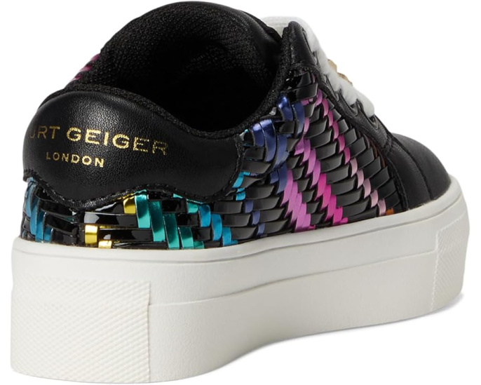 Кроссовки Kurt Geiger London Kids Mini Laney Weave с плетением