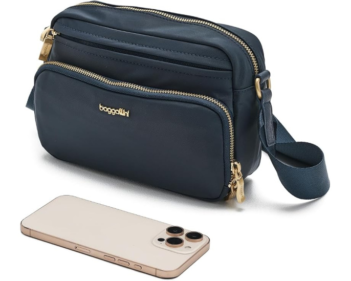 Сумка через плечо Baggallini Mott Crossbody с множеством карманов