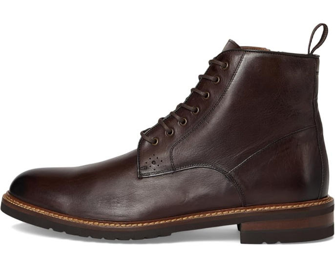 Ботинки Johnston & Murphy Collection Hartford Plain Toe из итальянской кожи с подошвой Vibram