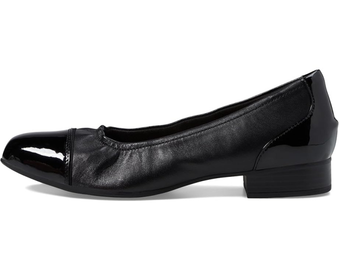 Туфли Clarks Juliet Step на удобном каблуке с квадратным носком