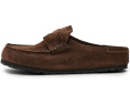 Клоги Birkenstock Naples из замши с пробковой стелькой