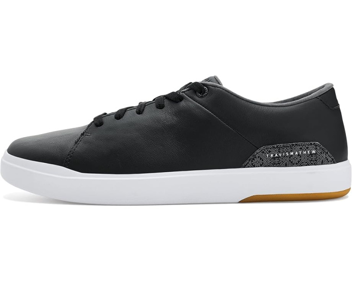 Кроссовки TravisMathew The Modern Cup из кожи с логотипом на язычке
